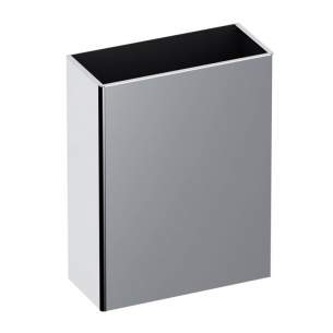 Delabie Accessories and Miscellaneous -  Delabie Wall Mounted Rectangular Bin 38l 304 Stainless Steel Satin