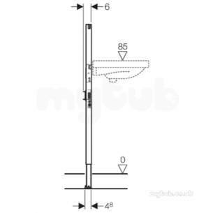 Geberit Commercial Sanitary Systems -  Geberit Duofix Basin Frame1.12m 111.495.00.1