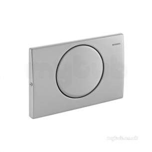 Geberit Commercial Sanitary Systems -  Mambo 115.751.00.1 Single Flush Plate Ss
