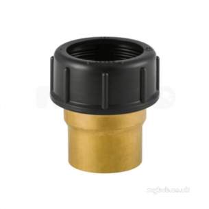 Geberit Hdpe Range 32mm To 315mm -  Hdpe Adaptor In Brass For Soldering Lead