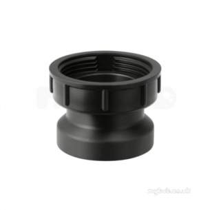 Geberit Hdpe Range 32mm To 315mm -  Hdpe 40mm X 1.1/4 Inch Loose Nut Adaptor