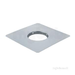 Geberit Pluvia Range Of Products -  Geberit Pluvia Galvanised Square Foil