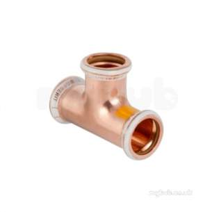 Mapress Copper Fittings -  Geberit Mps Cu Gas 34528 Equal Tee 15