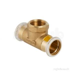 Mapress Copper Fittings -  Mps Cu Gas 34735 Fi Br Tee 15x15x1/2