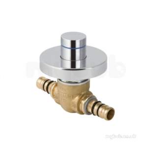 Geberit Mepla Mlcp Pipe System -  Mepla Concealed Stopvalve 611.021.21.1