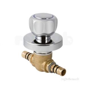 Geberit Mepla Mlcp Pipe System -  Mepla Concealed Stopvalve With Handle 611.011.21.1