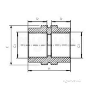 Plasson Fittings -  3/4 Inch Plasson Threaded Socket 5017