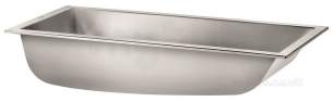 Delabie Accessories and Miscellaneous -  Delabie Recessed Baby Bath Tub 304 St Steel Satin