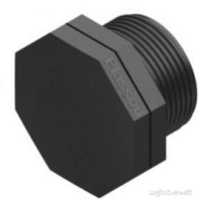 Plasson Fittings -  1/2 Inch Plasson Thd Plug 5177 5177100