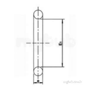 Plasson Fittings -  Plasson 0 Ring-125 7002m00