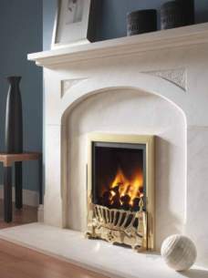 Flavel Gas Fires -  Flavel Kenilworth Mc Brass Gas Fire Ng