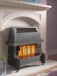 Flavel Gas Fires -  Flavel Regent Black Ods Gas Fire Ng