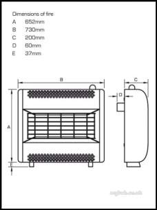 Flavel Gas Fires -  Flavel Renaissance Etc Ng Black Forrb0en