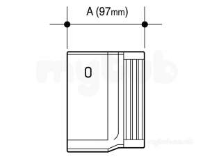 Osma Above Ground Drainage -  0t015g Grey Osma 41/2 Inch Union