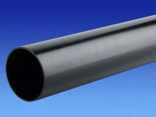 Osma Above Ground Drainage -  0t082b Black Osma 21/2 Inch 2m Pipe