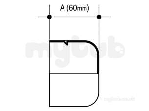 Wavin Civils -  Wavin 100d297 Osma 100mm End Cap