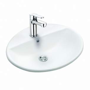 E100 E14561 Vanity 550 Washbasin 1th