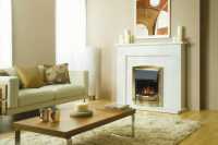 Dimplex Electric Fires -  Dimplex Adg20br Adagio Brass Fire