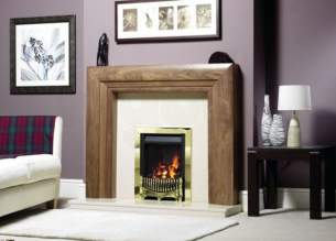 Katell Surrounds Hearths Mantels -  Katell Sieste 51 Inch Timber Natural Oak