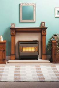 Robinson Willey Gas Fires and Wall Heaters -  R W Firegem Visa D/l Highline Teak Ng