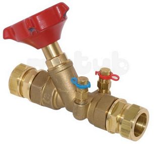 Pegler Commissioning Valves -  Pegler 1260csf Cxc Double Reg Valve 22