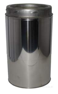 SFL Smw Sm Smz Chimney Flue -  Sfl Smw 8 Inch Inter Adj Length 0244008