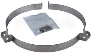 SFL Smw Sm Smz Chimney Flue -  Sfl Smw 8 Inch Guy Wire Bracket 0209208