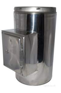 SFL Smw Sm Smz Chimney Flue -  Sfl Smw 5 Inch Ins Len Shortdoor 0141805