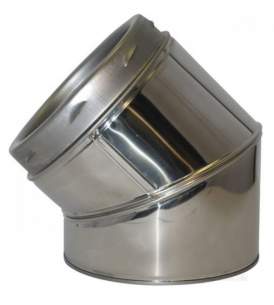 SFL Smw Sm Smz Chimney Flue -  Sfl Sm 5 Inch 30deg Elbow 0122305