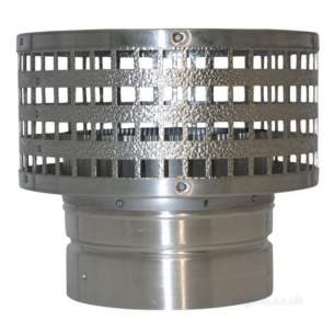 SFL Il Zalutite Chimney Flue -  Sfl Il 5 Inch Gas Vent Terminal 0407305