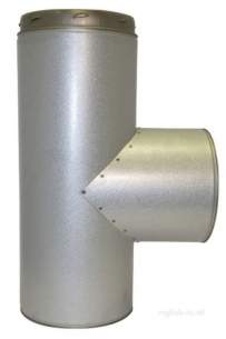 SFL Qc Chimney Flue -  Sfl Qc 10 Inch 90d Equal Tee I/p 0824310