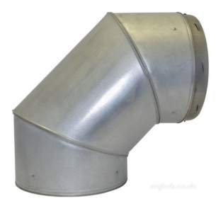 SFL Qc Chimney Flue -  Sfl Qc 10 Inch 90d Fixed Elbow 0822110