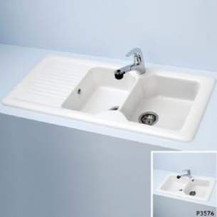 Armitage Shanks Commercial Sanitaryware -  Armitage Shanks Ceramas 1130 X 500 X 190mm 1 7b Sink And Drn Wh Special