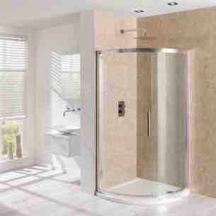 Eastbrook Showers -  Pvc Widepanel 1000 X 2400mm Travertine Gloss 13.520