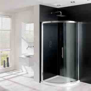 Eastbrook Showers -  Pvc Widepanel 1000 X 2400mm Black Marble Gloss 13.522