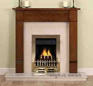 Be Modern Fire Surrounds -  48 Inch Wykeham Mantel Warm Oak 62626