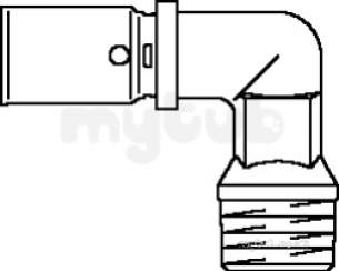 Oventrop Industrial Valves and Actuators -  Press Fitting 32 X 3mm X 1 1512348ni