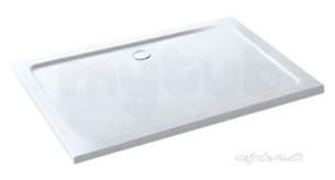 Eastbrook Showers -  Volente 1000x800 Abs Stone Resin Tray Wh