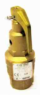 Nabic Safety Valves -  Nabic Safety Valve Fig 542 20mm 4.0 Bar