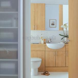 Ideal Standard Bathroom Furniture -  Ideal Standard Space E4643 600mm Lh-dr Basin Unit S/maple