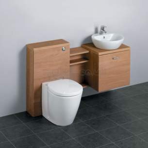 Ideal Standard Concept Furniture -  Ideal Standard Concept E6467so 300 Cube Link Unit A Oak