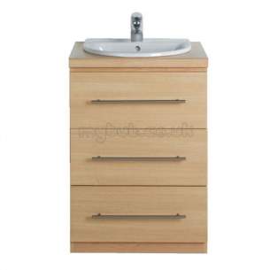 Ideal Standard Create Furniture -  Ideal Standard Create E3312 600mm Vanity Oak