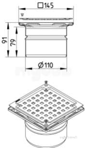 Blucher Domestic 150 Drain 160.300.110