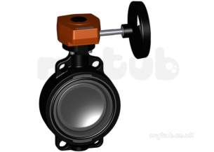 Georg Fischer Upvc Fittings and Valves Metric -  Georg Fischer Upvc Butterfly Valve 367 Fpm 110 161567045