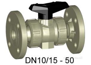 Georg Fischer Pp Valves -  Georg Fischer Pp-h B/v 546 Epdm Ins Flanged Np10 40 167546185