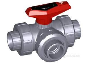 Georg Fischer Abs Valves -  Georg Fischer Abs Ball Valve 543 T-port Epdm 50