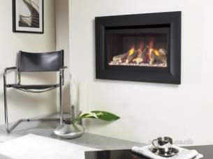 Flavel Gas Fires -  Flavel Jazz Rc Black/black Trim Ng