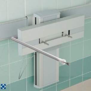 Armitage Shanks Commercial Sanitaryware -  Armitage Shanks Gas Brack 50cm Portman 21 Vert Plus Horiz Adj