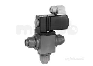 Georg Fischer Actuated Valves -  Georg Fischer Upvc Solenoid Valve 161 Epdm 24v/f Z 20 199161447