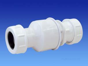 Osma Above Ground Drainage -  1v400w Non-return Valve For 19/22mm Pipe